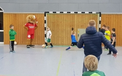 Die Löwen zu Besuch bei der SG Reinhardshagen