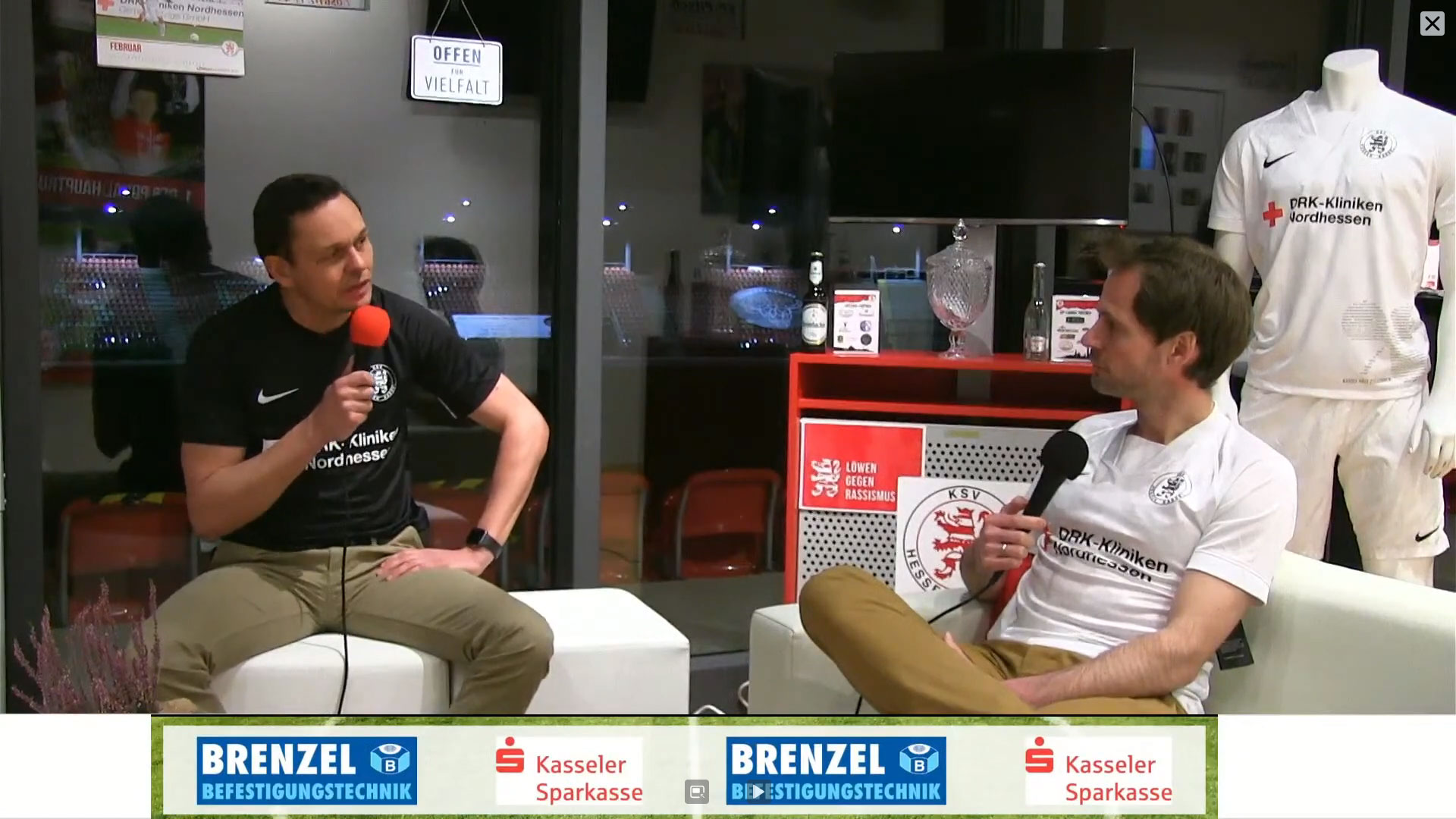 Swen Meier und Enno Gaede im Gespräch