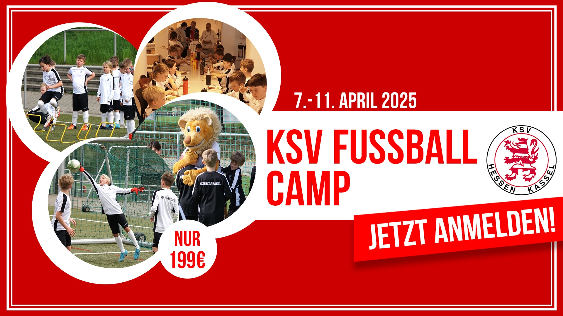 Jetzt anmelden für die KSV-Fußballschule in den Osterferien