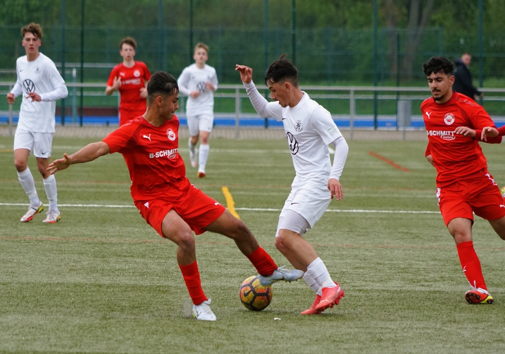 U17 gewinnt erstes Spiel in der Aufstiegsrunde gegen den SV Rot-Weiß Walldorf