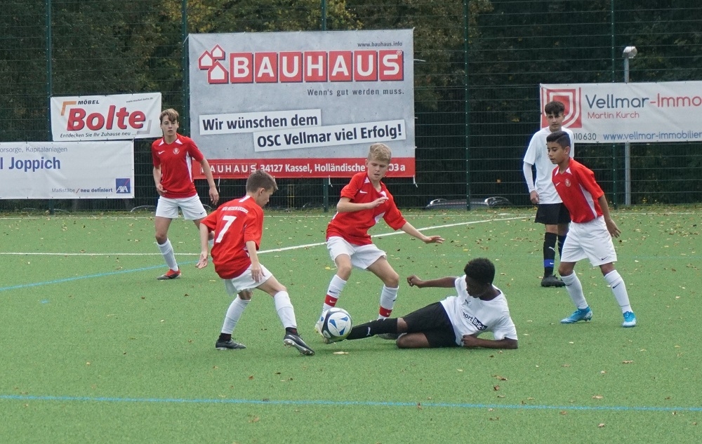 U14: Niederlage im Testspiel gegen den OSC Vellmar II
