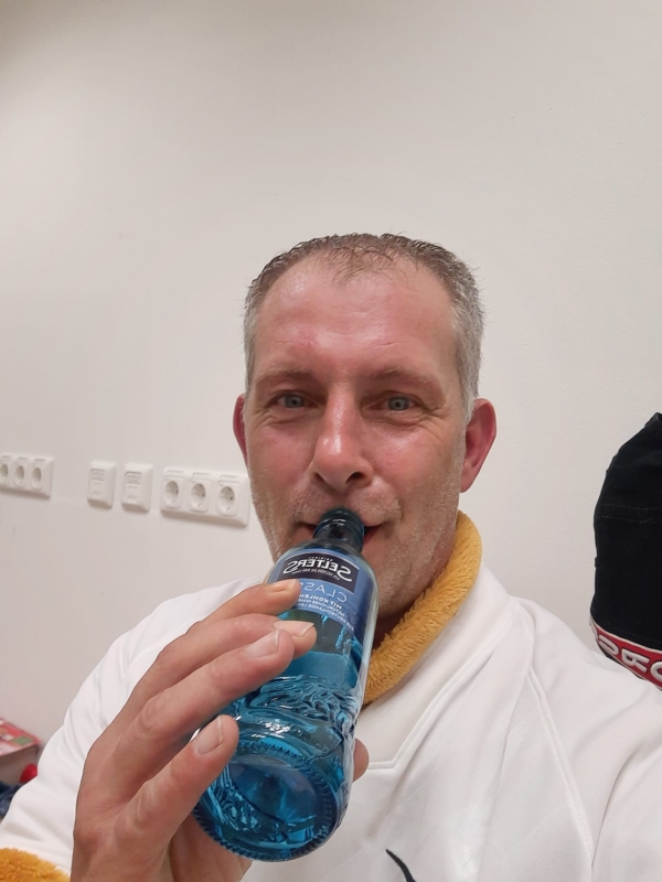 Michael Maus nach getaner Arbeit Michael Maus nach getaner Arbeit