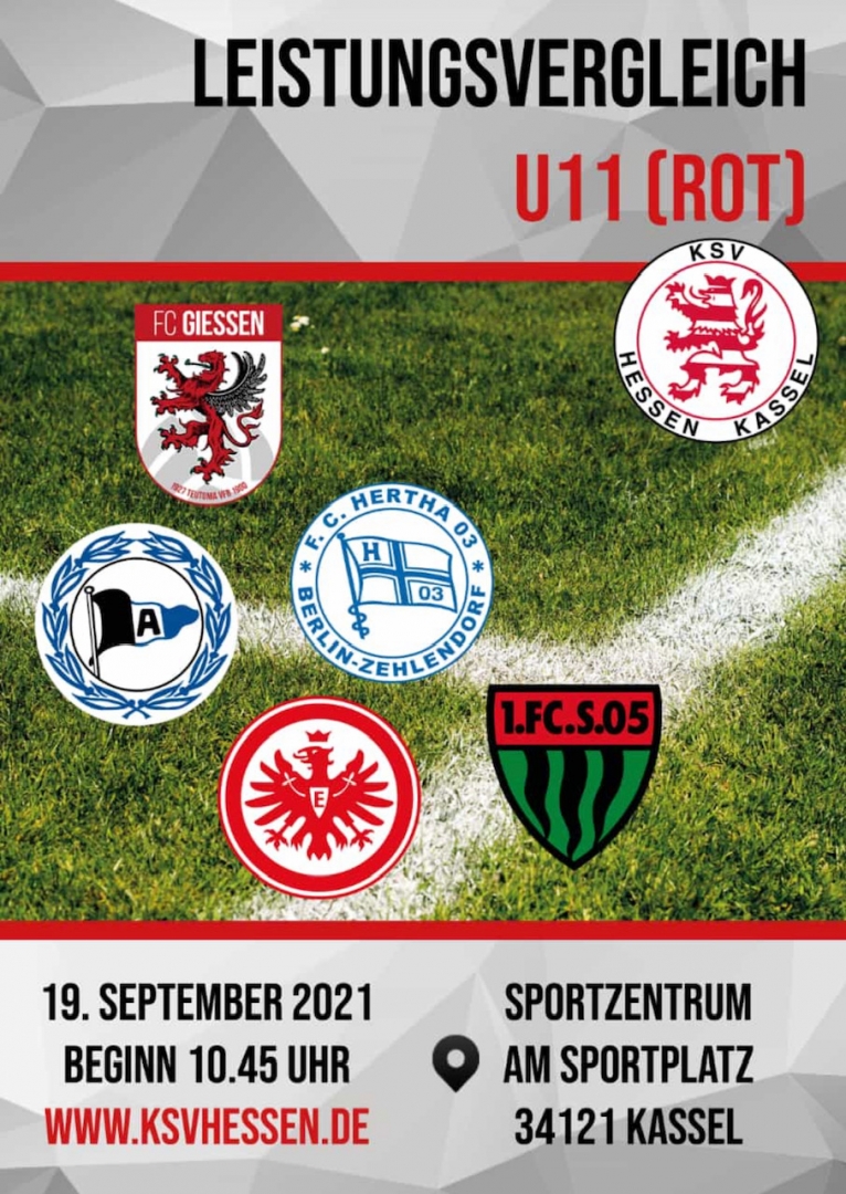 U11 (rot) richtet eigenen Leistungsvergleich aus