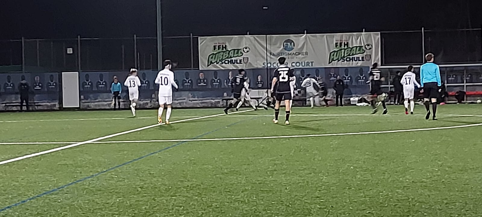 U17 geht mit Sieg beim FSV Frankfurt ungeschlagen in die Winterpause