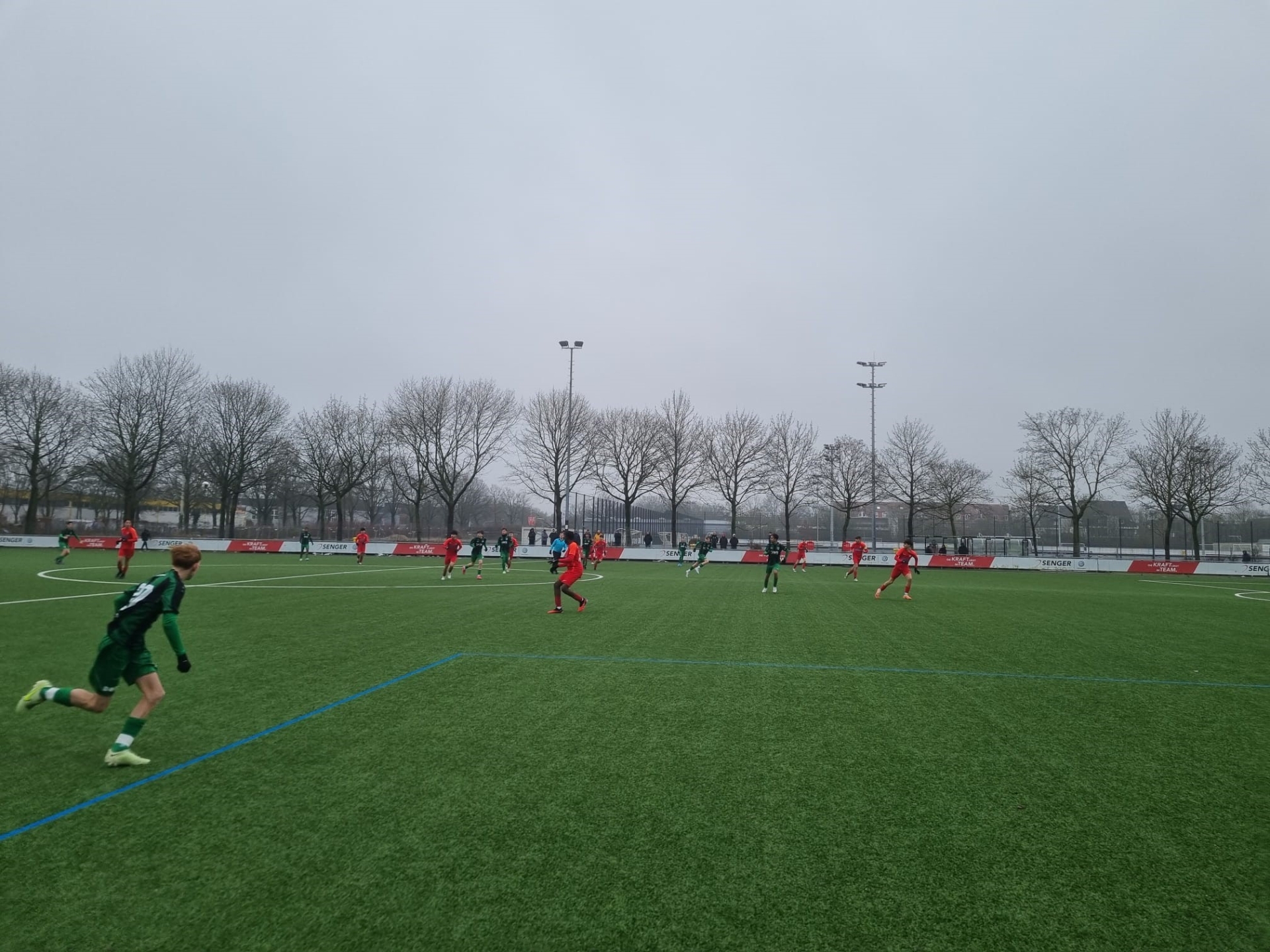 U15 Niederlage gegen Preussen MĂŒnster trotz starker zweiten Halbzeit