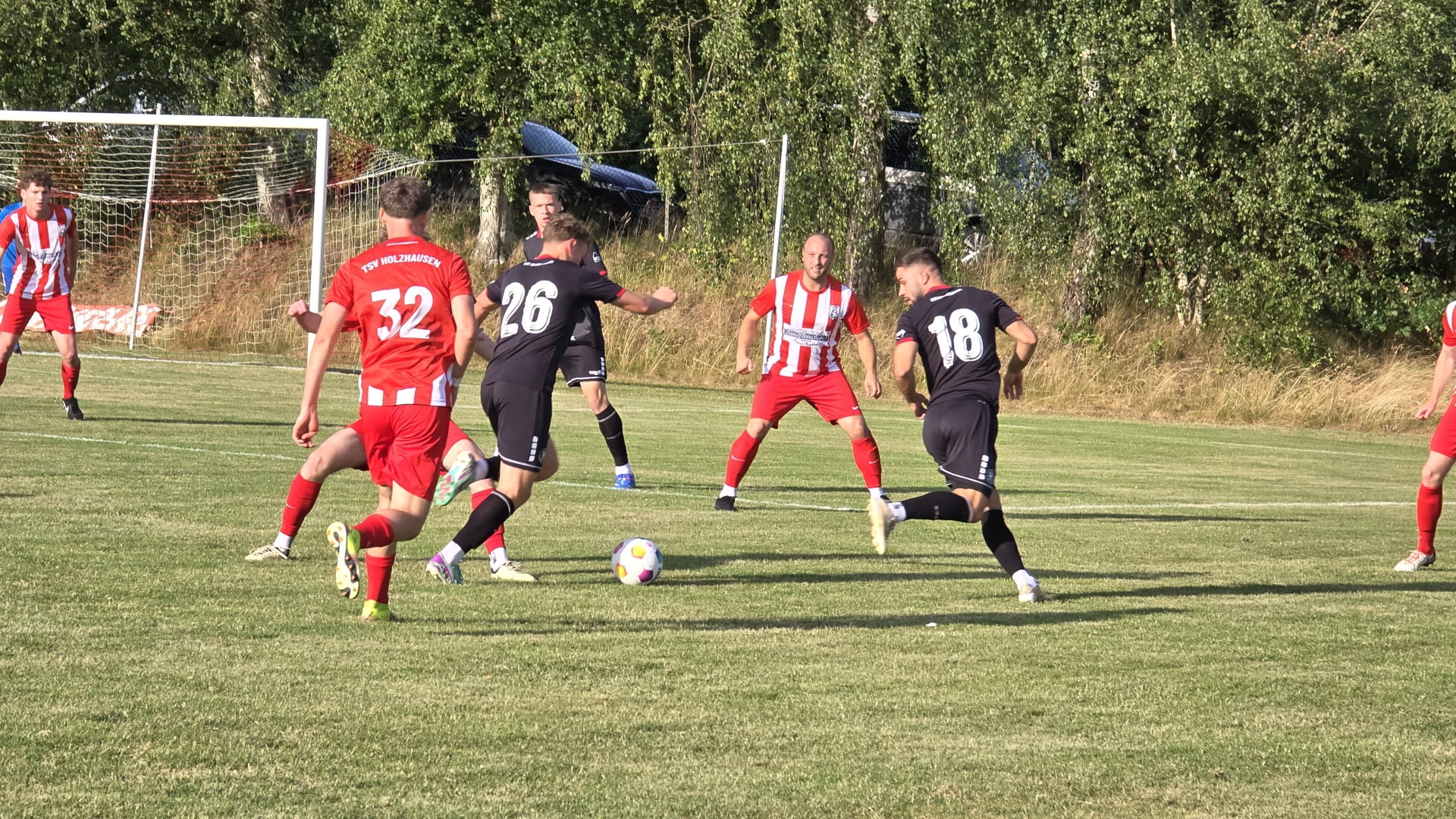 Auf die jungen Wilden der Löwen war in Holzhausen Verlass