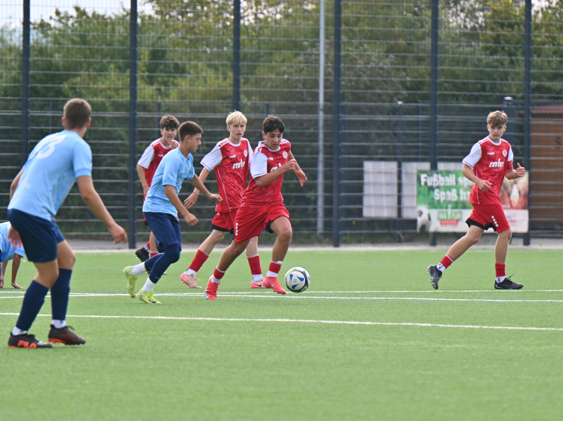 U15 gewinnt in Rodgau