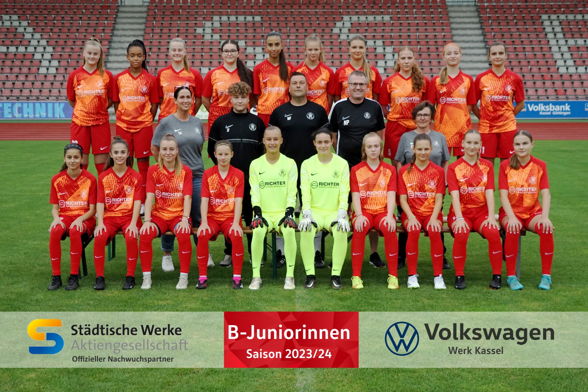 B-Juniorinnen: Kader und Profile - 2023/2024