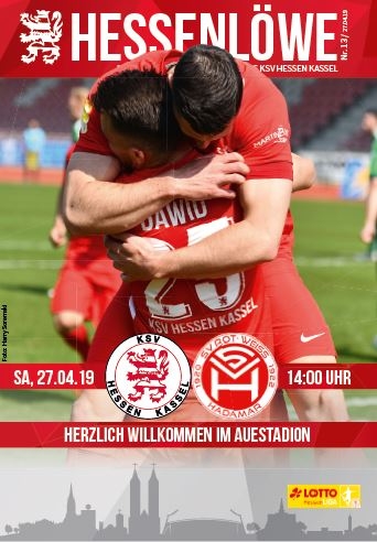 Spieltagsflyer Hadamar erscheint nur online