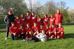 U13 des KSV nach dem Sieg gegen Gudensberg