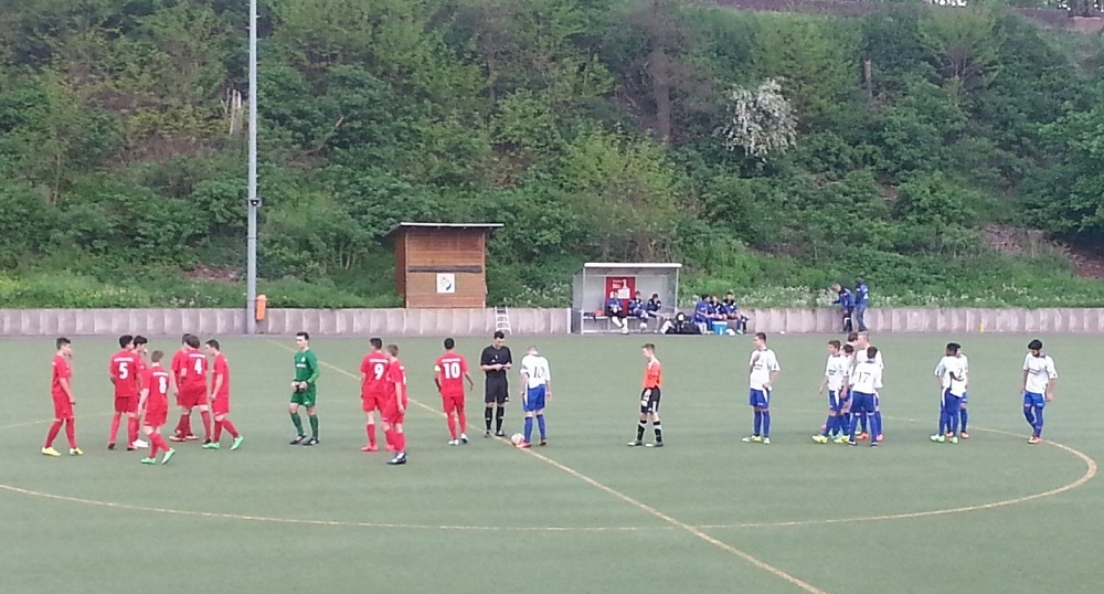 U15 zieht sich im Pokalspiel gegen den Hessenligisten OSC Vellmar achtbar aus der Aff&auml;re.