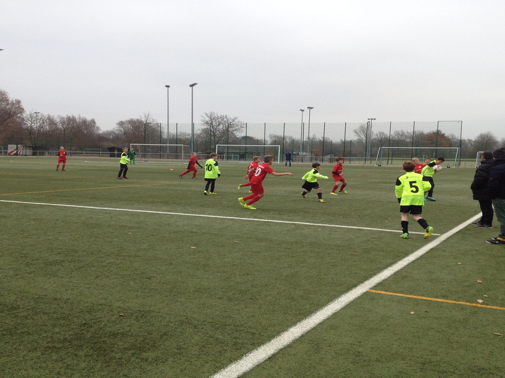 U13  Flottes Spiel bei eisiger Kälte