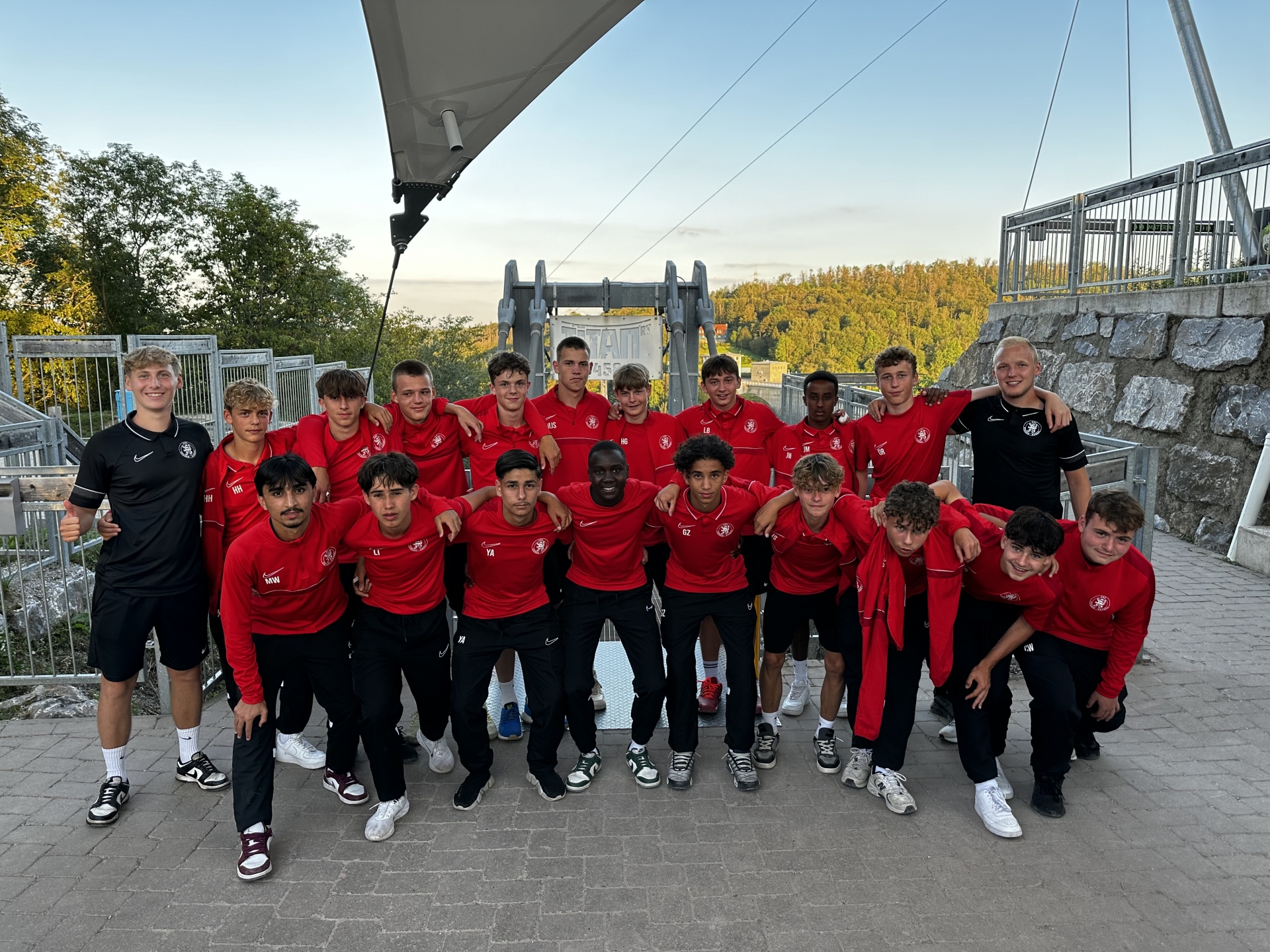 U16 absolviert erfolgreiches Trainingslager und gewann Testspiel gegen Nordhausen