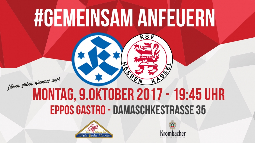 Gemeinsam âš½ Fußball schauen ðŸ“º am Montag, 9. Oktober 2017!