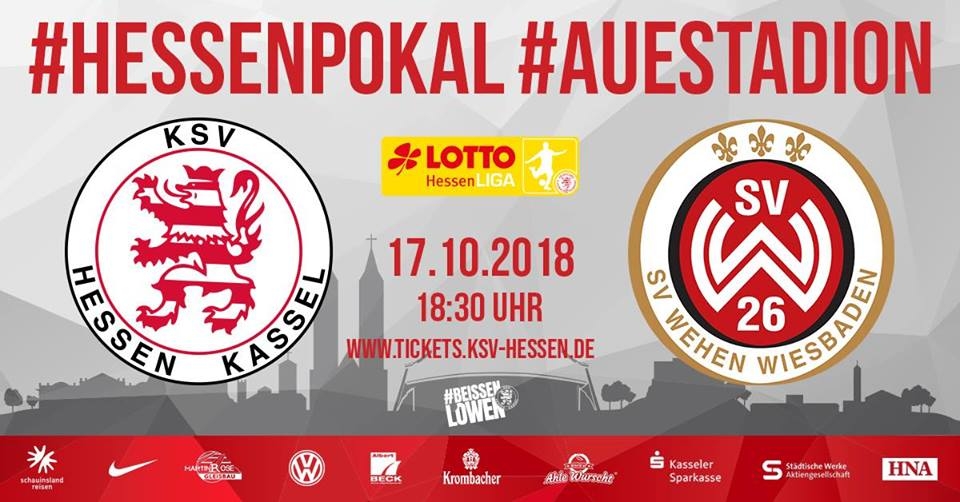 Kartenvorverkauf für das Krombacher Hessenpokal-Viertelfinale startet am Samstag