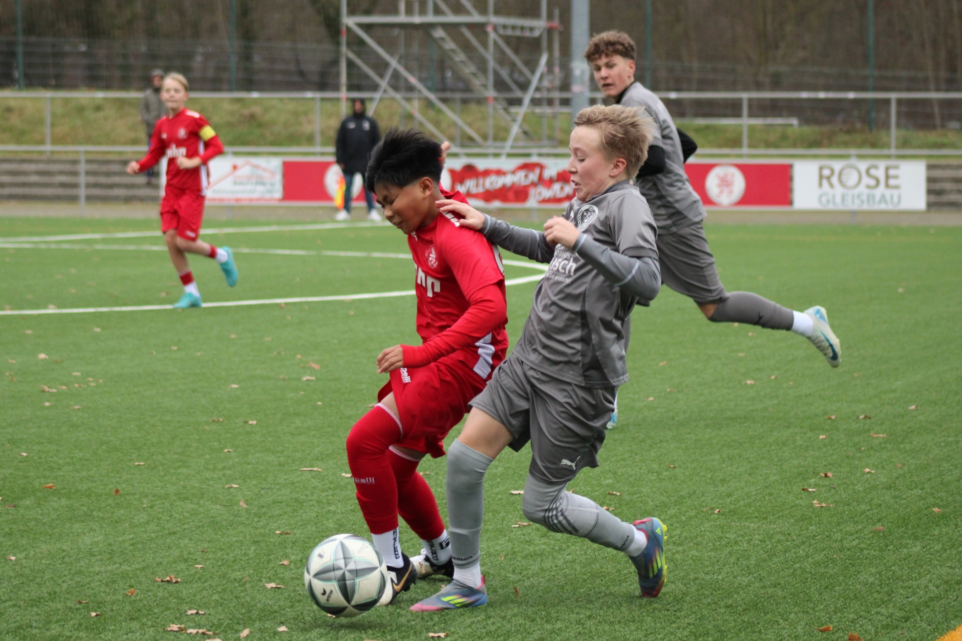 U14 beendet Hinrunde mit 3:1 Testspielerfolg gegen Petersberg