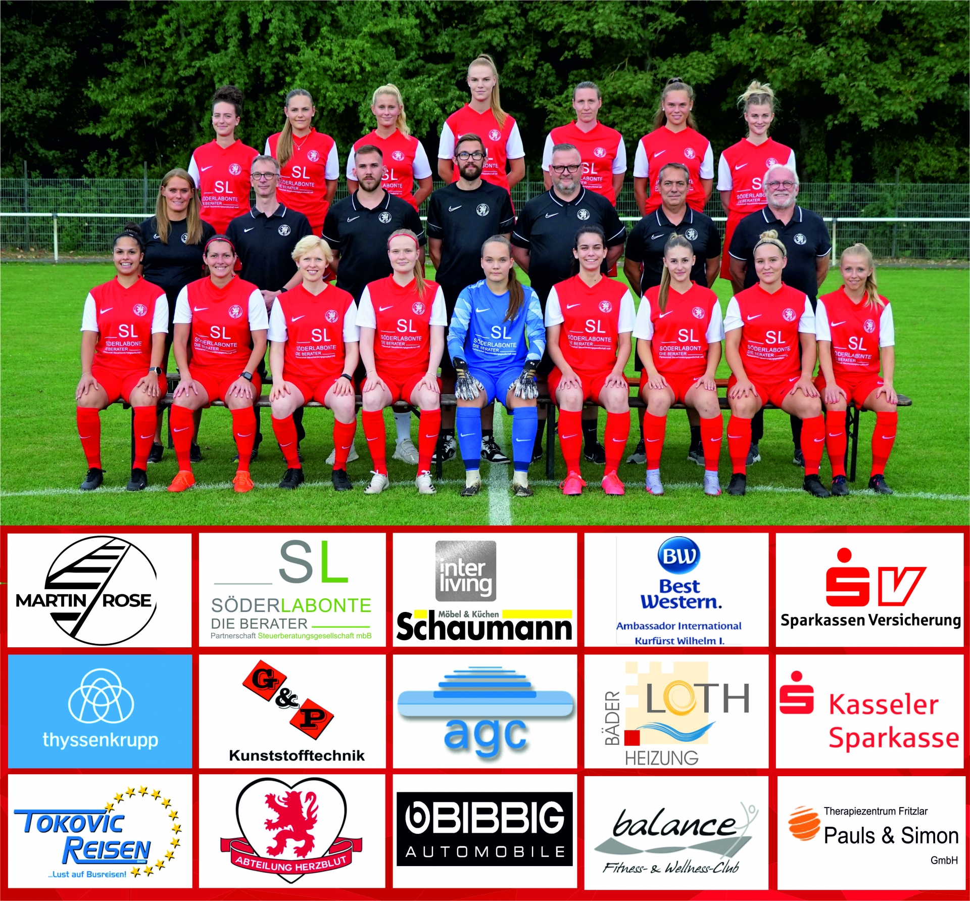 Frauen: Kader und Profile - Hessenliga 2022/2023