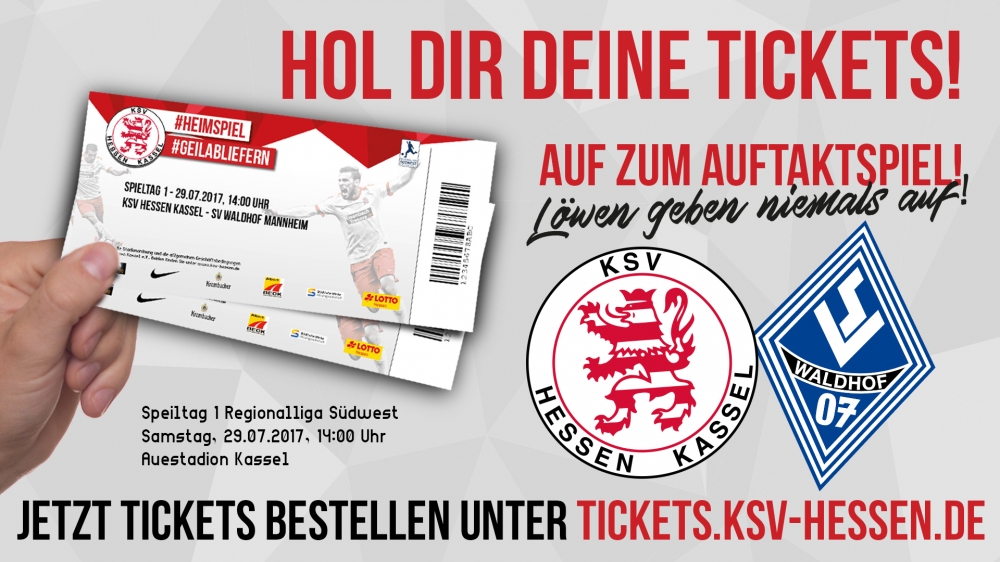 Tageskarten-Vorverkauf gestartet