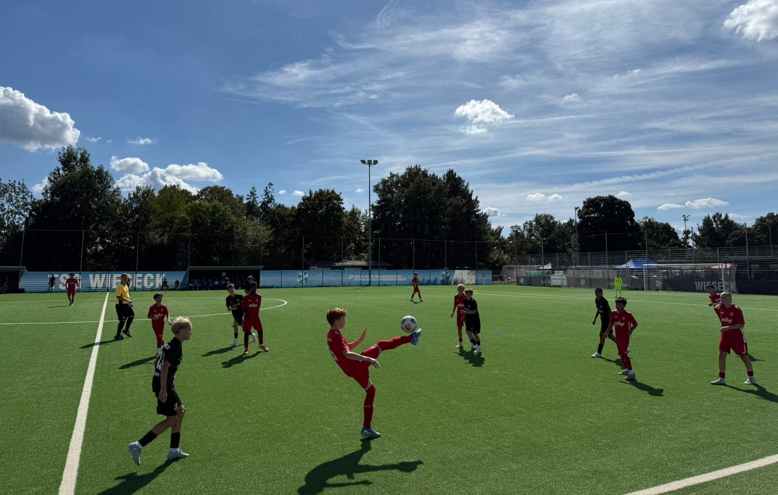 U14 jubelt nach Last-Minute-Tor über Punktgewinn in Wieseck