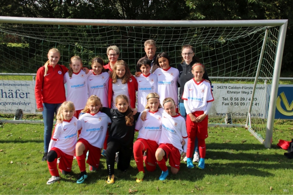 D-Juniorinnen gewinnen zweistellig in Calden