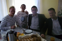 Ein gem&uuml;tlicher, gespr&auml;chsreicher Nachmittag bei Stefano