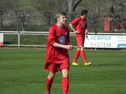 Der Torsch&uuml;tze zum 1:2 Andrej Cheberenchuk  Archiv