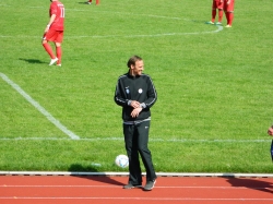 Sven Hoffmeister an der Linie