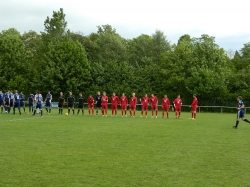 Vor dem Spiel gegen Sand
