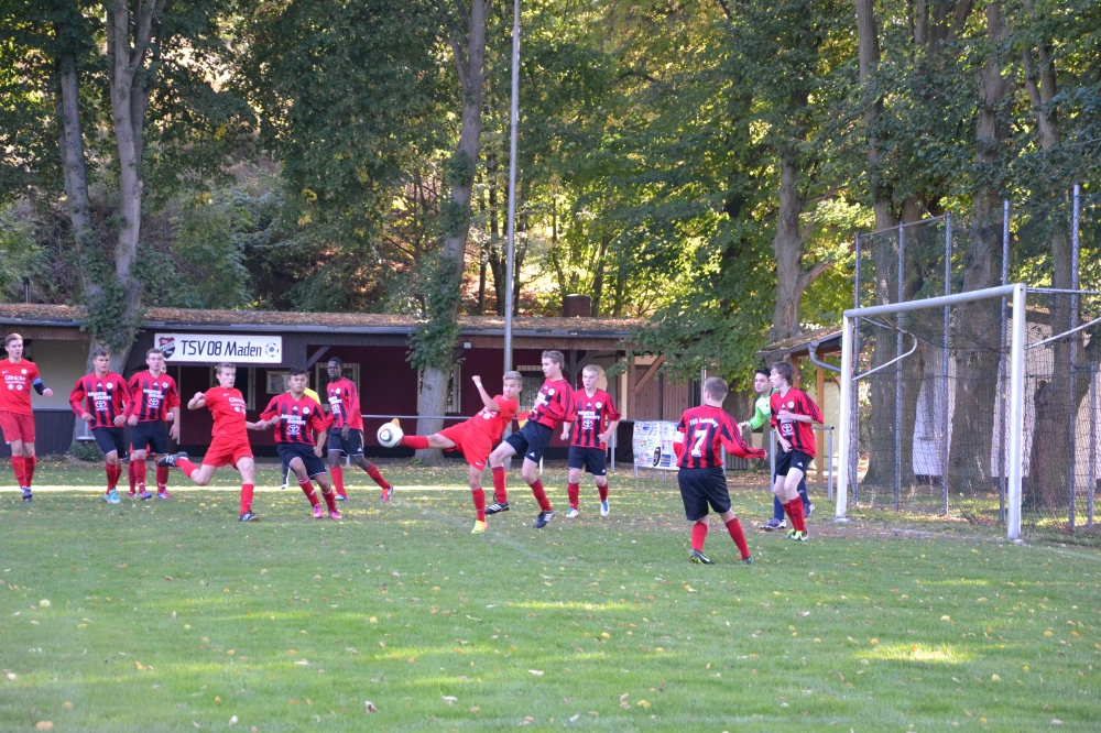U17 siegt in Maden - H&uuml;rde Gudensberg genommen