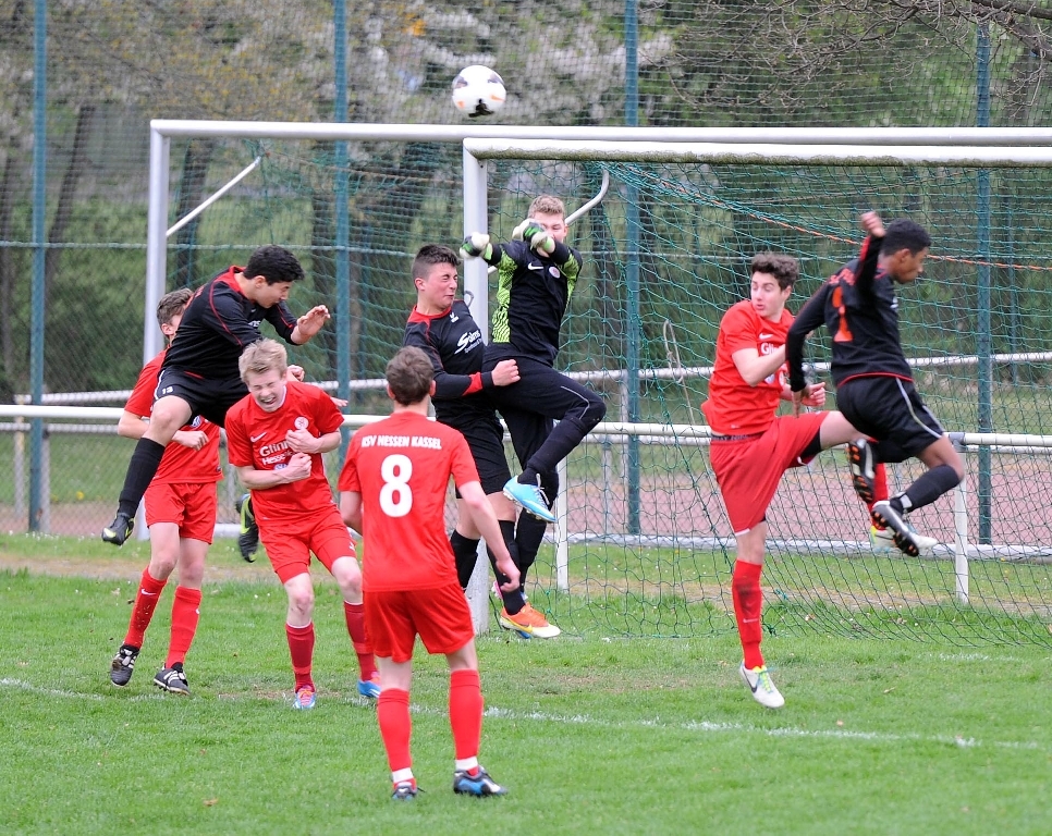 U16 h&auml;ngt den Verfolger von der JSG S&ouml;hre ab