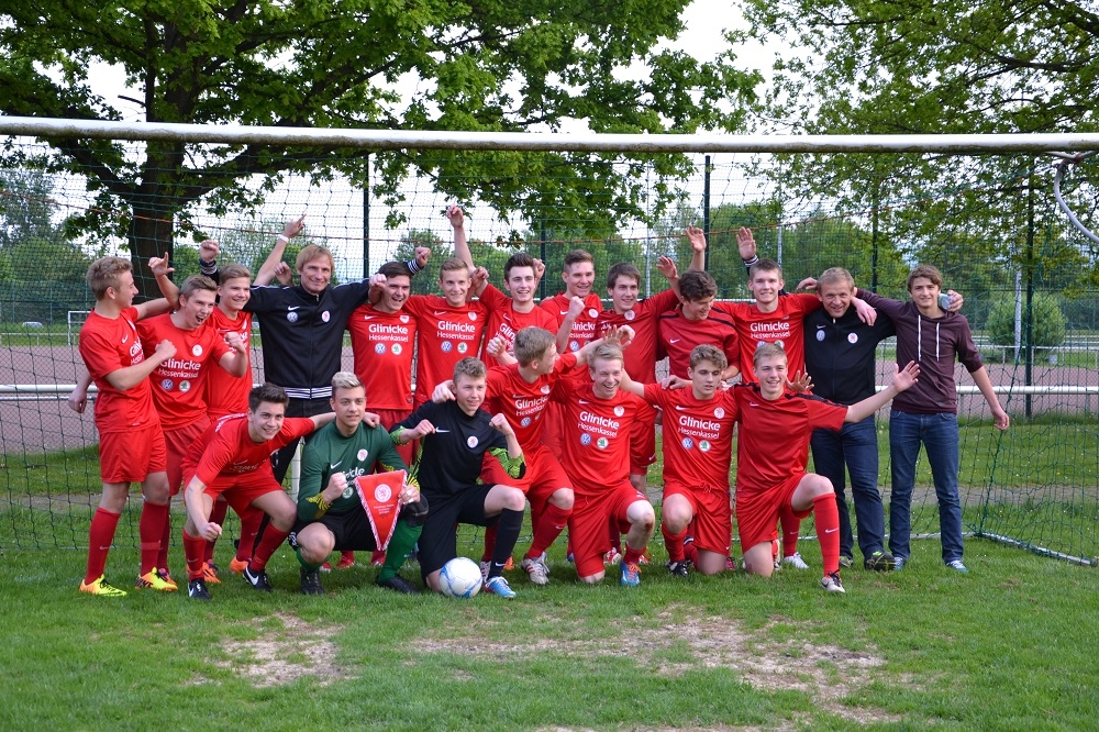 U17  Pokalsieg nach gutem Spiel gegen Baunatal