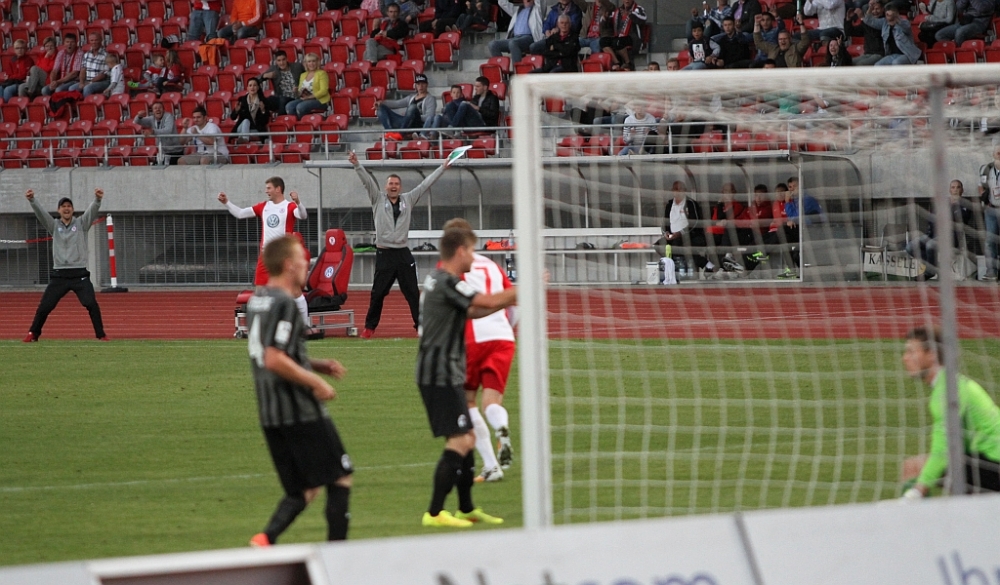 L&ouml;wen besiegen Freiburg II