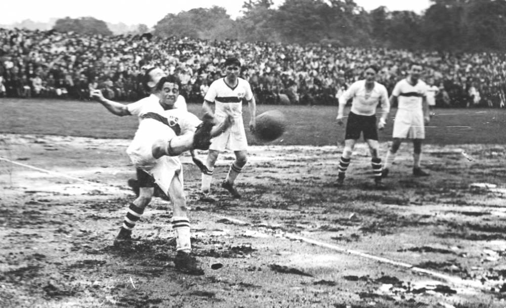 Holzende Bayern und der dicke Herdin