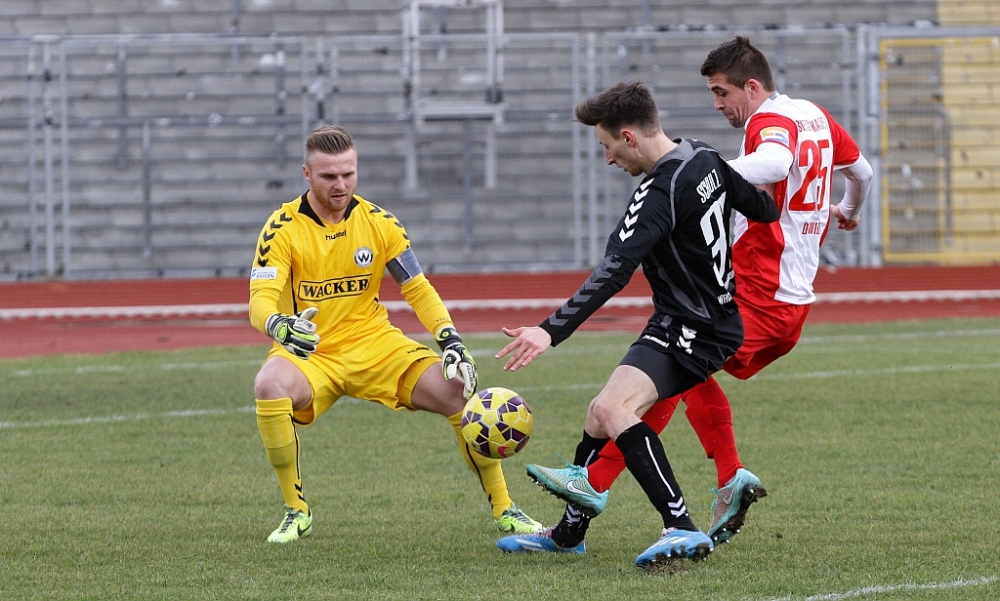 Sieg im Testspiel gegen Wacker Burghausen