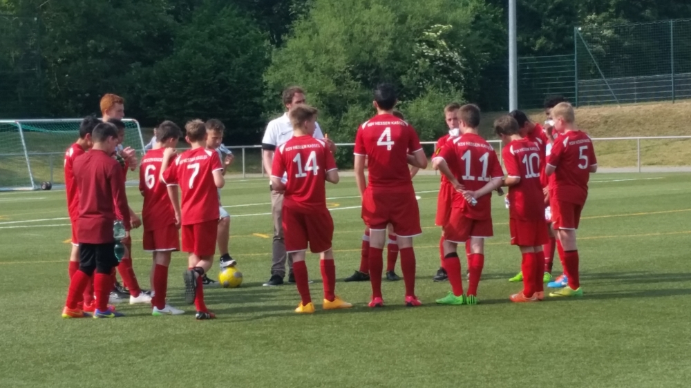 U14 Sieg gegen gut eingestellte Heiligenr&ouml;der