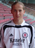 Hier noch im L&ouml;wendress: Pascal Gro&szlig;