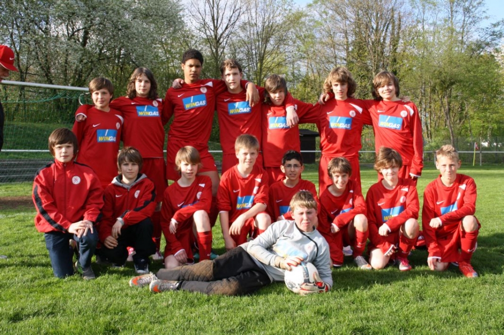 Hacke, Spitze, eins, zwei, drei... U14 13:1