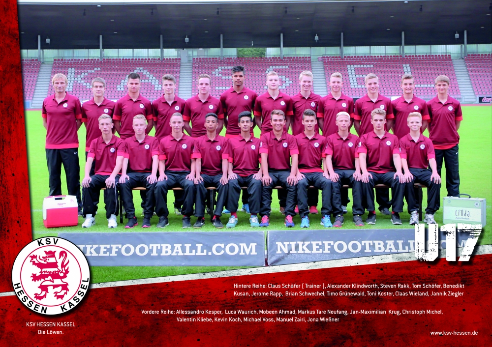 U17 verliert ungl&uuml;cklich