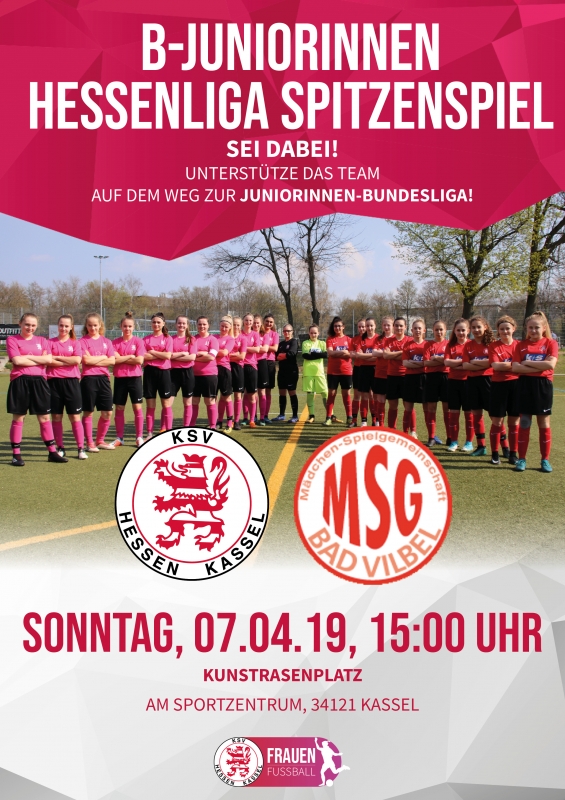 Spitzenspiel der B-Juniorinnen