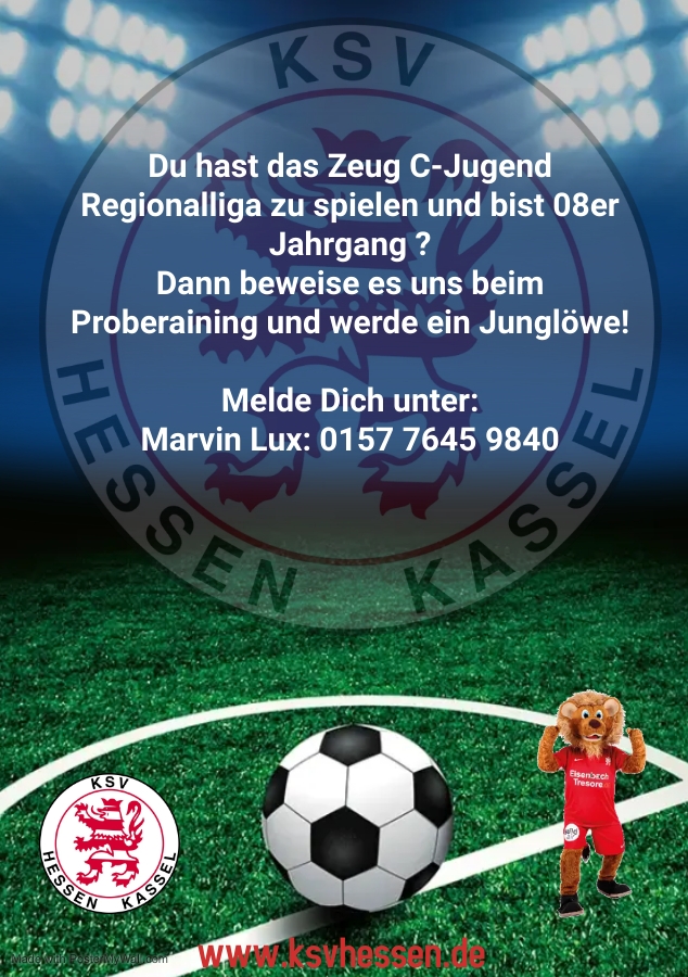Die Löwen suchen Spieler fĂŒr die U15 der kommenden Saison