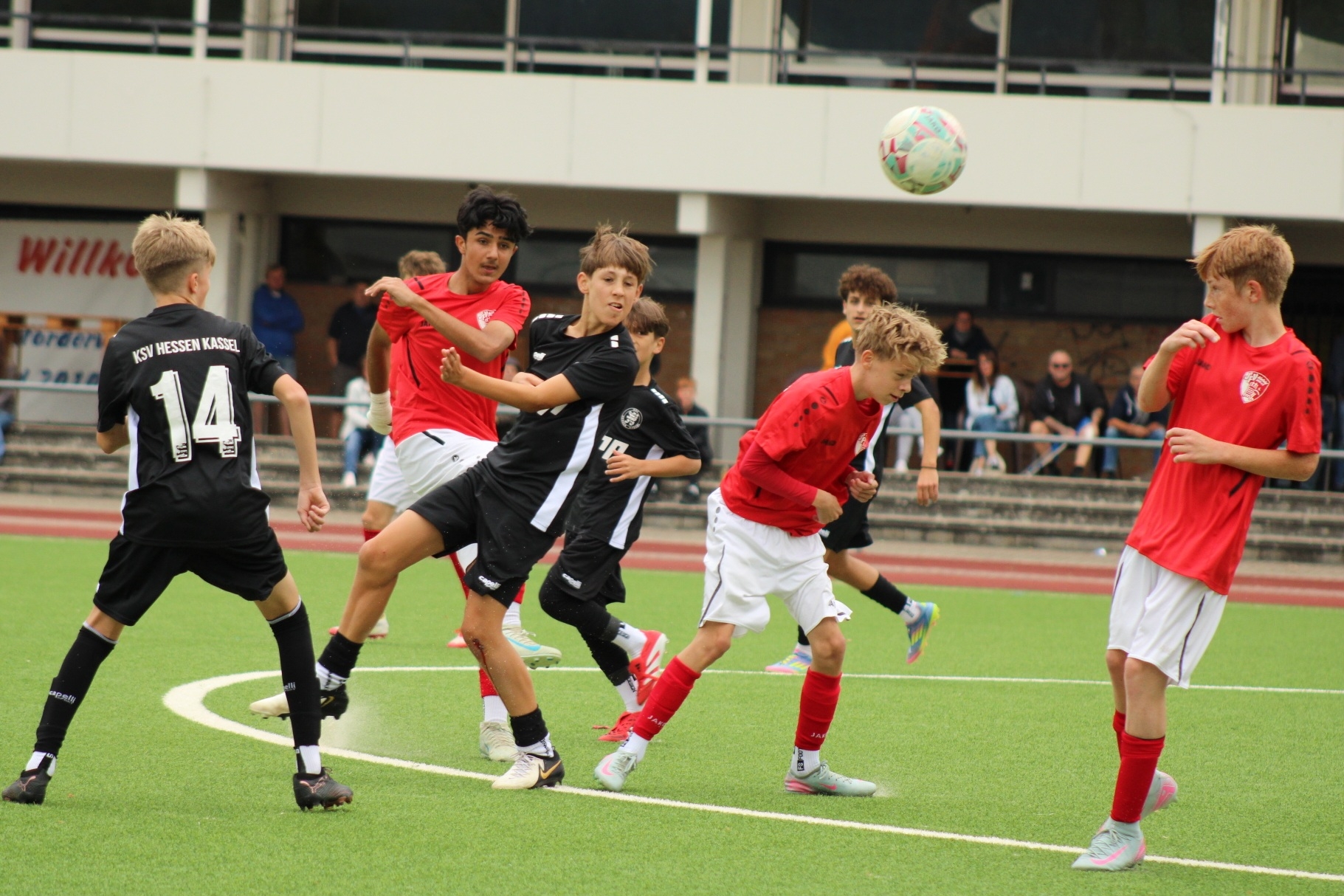 U14 holt ein verdientes 3:3 in Alsfeld bei der U15