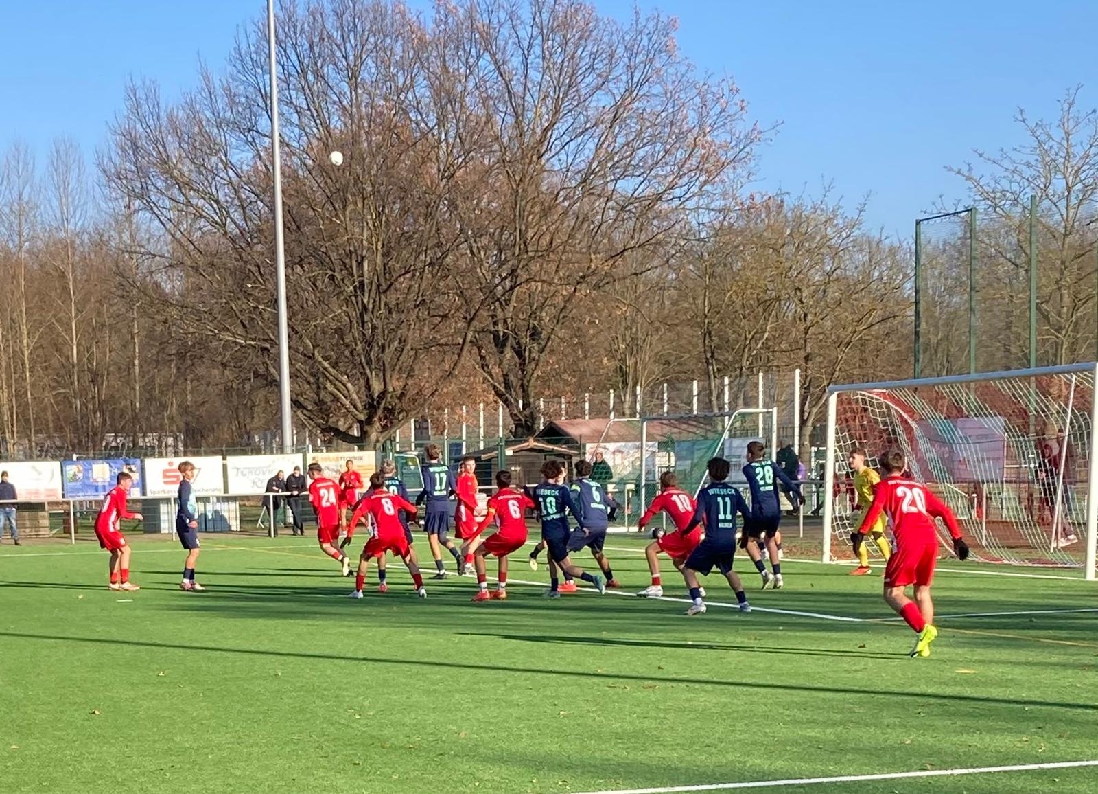 Unglückliche Heimniederlage gegen TSG Wieseck II für die U16