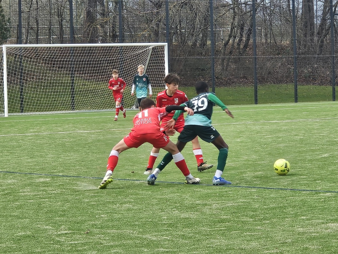 U13 bestreitet Leistungsvergleich in Erfurt