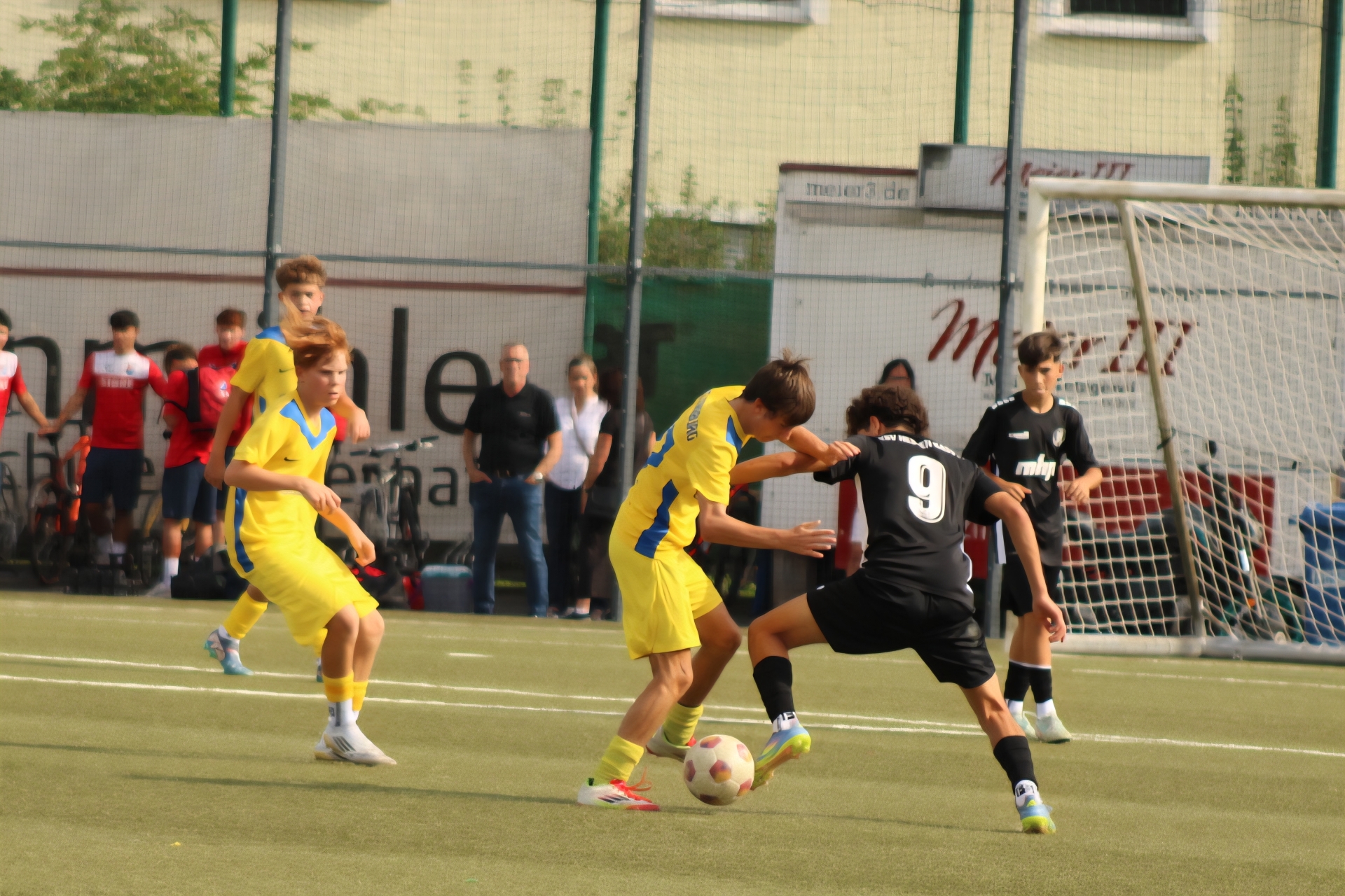 U14 trennt sich Unentschieden von U15 des SF BG Marburg