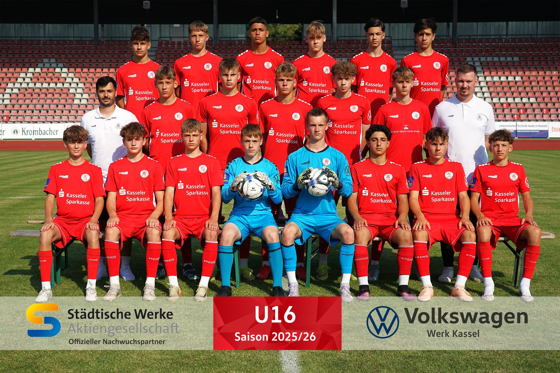Die B2-Jugend Mannschaft (U16 / Verbandsliga Nord 2025/26)