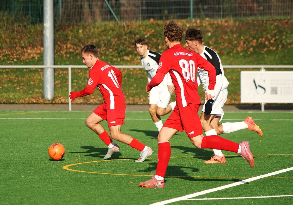 U19 beendet die Hinrunde mit 4:1 Sieg gegen Walldorf