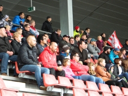 Herbstcampteilnehmer beim Heimspiel gegen Trier Herbstcampteilnehmer beim Heimspiel gegen Trier