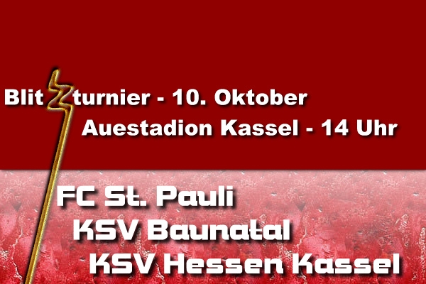 Turnier mit St. Pauli am Samstag bereits um 14 Uhr!