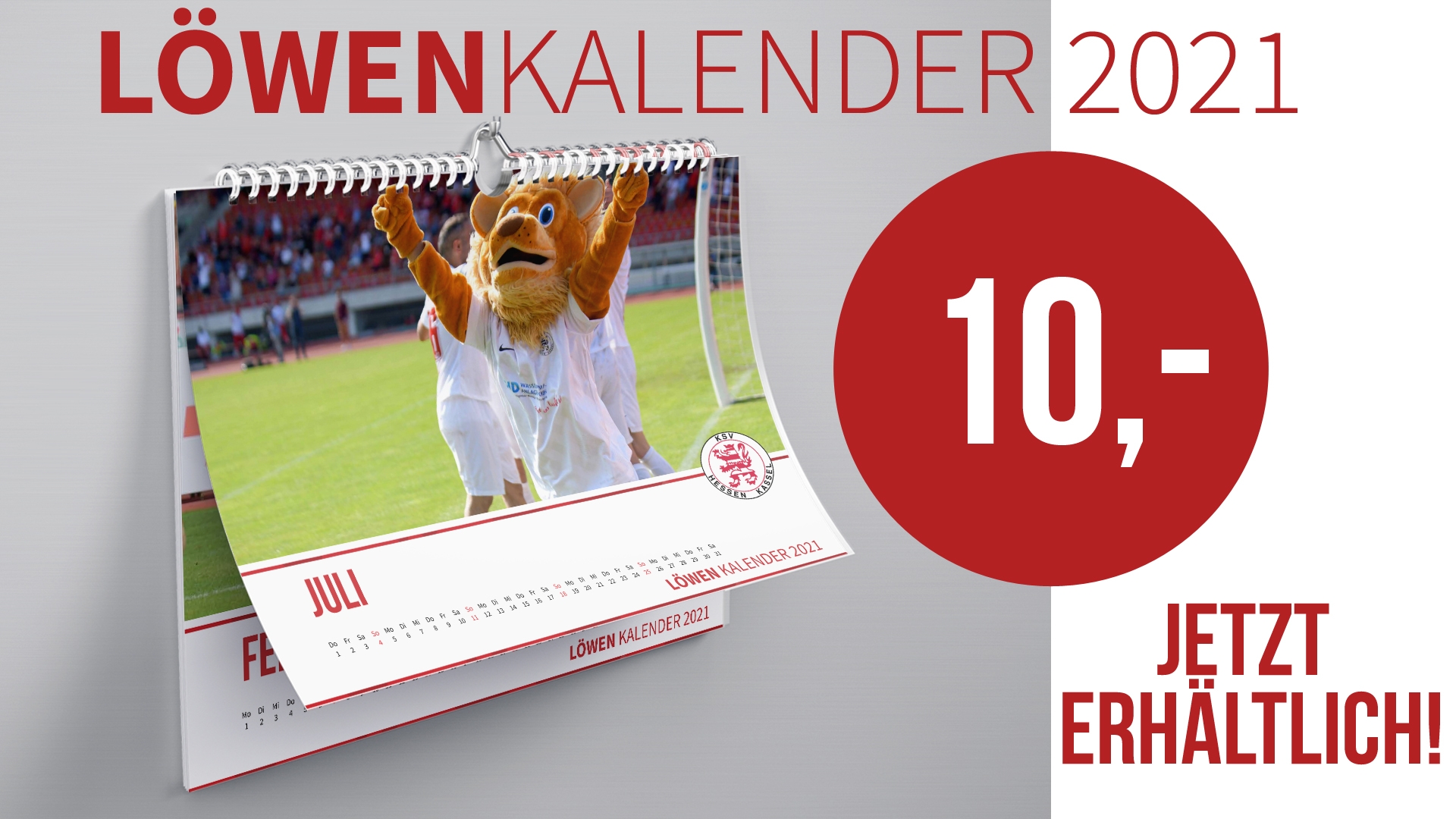 Der Löwenkalender 2021 ist da!