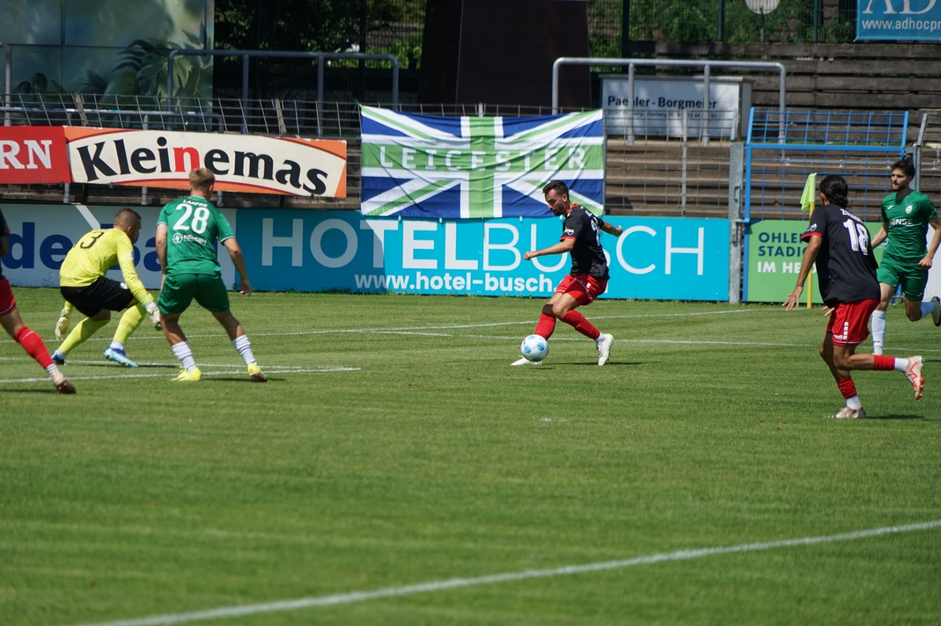 Unentschieden beim letzten Testspiel gegen den FC Gütersloh!